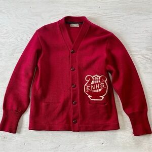 Vintage EN High School letter sweater